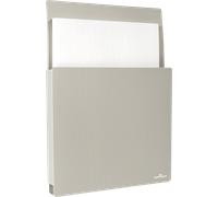 DURABLE Porte-document INFO BOX A4 - Pochette d'affichage magnétique 245×330×28 mm Gris