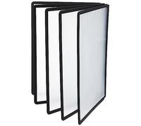 Durable 560601 Lot de 5 tableaux d'affichage A4 Sherpa (Noir)