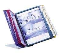 Durable 569900 Système de tableaux de table (Vario Table 20, avec 20 tableaux) multicolore