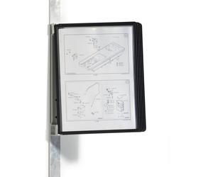 DURABLE 591401 - Système de tableau de vue VARIO® MAGNETIC WALL 5, kit, noir