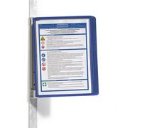 DURABLE Support mural VARIO® MAGNETIC WALL 5, Bleu foncé, 591407