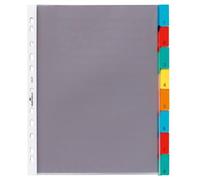 Durable 6631-19 Onglet Avec Index Vierge Gris