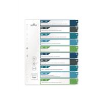 Durable 679527 Répertoire DIN A4+ 1-10 polypropylène multicolore 10 onglets 679527