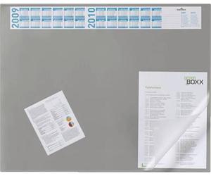 Durable 720410 Sous-main calendrier annuel avec pieds en caoutchouc antidérapants gris (l x H) 65 cm x 52 cm 1 pc(s) 7204