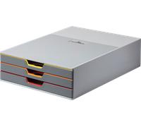 DURABLE Module de classement VARICOLOR 3 – 3 tiroirs