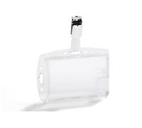 Durable 801319 Porte-carte d'identité (l x H) 101 mm x 71 mm clip 25 pc(s)