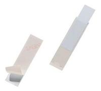 Durable 807219 sachet de 10 porte-étiquettes adhésifs 18 x 75 mm G