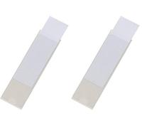 Durable 807319 Sachet de 10 Porte-Étiquettes Adhésifs 28 x 100 mm (Lot de 2)