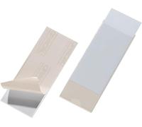 Durable 807519 Pochette autocollante Pocketfix, 150 x 58 mm (dimension intérieure), 10 pièces, transparente