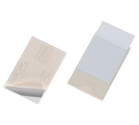 Durable 807919 Sachet de 10 Pochettes adhésives pour Carte de visite 57 x 90 mm