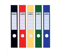 Durable 809000 Ordofixetiquette Adhésive pour Dos de Classeur 70 mm - Format 60 x 390 mm Coloris Assortis Sachet de 10
