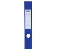 Durable 809006 Ordofixetiquette Adhésive pour Dos de Classeur 70 mm - Format 60 x 390 mm Coloris Bleu Sachet de 10