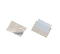 Durable 809319 Pocketfix Sachet de 10 Porte-Étiquettes Adhésifs - 90 x 57 mm