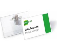 Durable 8101, 5,4 cm, 9 cm, transparent, chlorure de polyvinyle