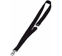 Durable 813701 Lacet Textile Attache Mousqueton Système Sécurité 20x44cm Lot de 10 Noir