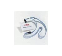 Durable 813903 Boite De 10 Porte-Badges 60 X 90 Mm + Lacet Rouge