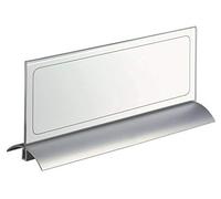 DURABLE Chevalet porte-nom DESK PRESENTER DE LUXE 105 x 297 mm Boîte de 1