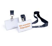 Durable 821719 Porte-badge CLICK FOLD (l x H) 90 mm x 54 mm bande textile 10 pc(s)