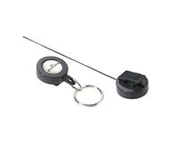 DURABLE Porte-badge avec anneau porte-clés Anthracite