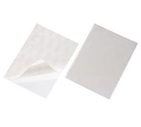 Durable 829619 Pochette autocollante Pocketfix, pour documents A4, 50 pièces, transparente