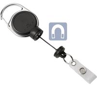 Durable 832901 Porte-carte didentité à enrouleur dragonne à bouton-poussoir 1 pc(s)