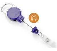Durable 832907 Porte-carte d'identité à enrouleur clip, porte-badge 1 pc(s)