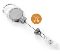 Durable 832910 Porte-carte d'identité à enrouleur clip, porte-badge 1 pc(s)