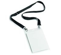 DURABLE Kit porte-badge évènementiel A6 - lacet textile noir - Lot de 10