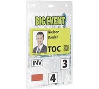 Porte-badge évènementiel, A6, format portrait