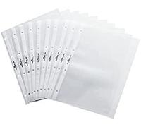 DURABLE Pochettes pour chevalet de présentation A4 paysage transparentes – Lot de 10