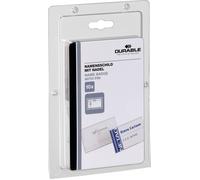 Durable 860619 Porte-badge (l x H) 60 mm x 30 mm aiguille de sécurité 10 pc(s)