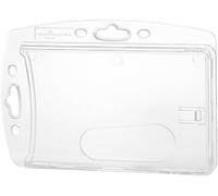 Badge rigide Durable sans pince clip 54 x 85 mm pour 1 carte - Boîte de 10