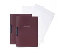 Durable 999107391 Duraswing Job Kit de candidature avec 2 pochettes postales Rouge foncé