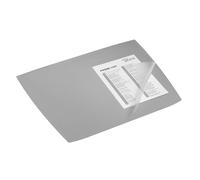 Durable Artwork 722110 Sous-main avec couverture transparente en polypropylène Gris 590 x 470 mm