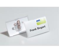 Durable Badge pliable Click Fold 40 x 75 mm - Boîte de 25