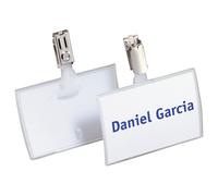 Durable Badge pliable Click Fold clip - Boîte de 25