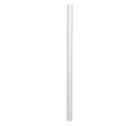 DURABLE - Baguette reliure A4 - Reliure dossier baguette - Avec coins arrondis - 6 mm - Capacité 60 feuilles - Transparent - Boîte de 50 pièces - 293119