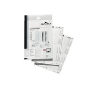 DURABLE - Blanc - 122 x 150 mm - 150 g/m² - 40 carte(s) (20 feuille(s) x 2 cartes pour badges
