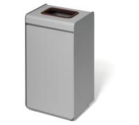 DURABLE Borne de tri DURASORT 55L biodéchets, Marron, 321511
