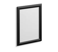 Durable Cadre clipsable en aluminium A4, Noir, 479601 | Porte-affiche pour vos documents, fixation adhésive et vis inclus, ouverture sur 4 côtés, lisibilité optimale, anti-UV