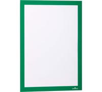 DURABLE Cadre d'affichage DURAFRAME® A4 Grand conditionnement, 10 pc, Vert, 488205