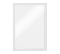 Durable duraframe support mural cadre daffichage adhésif a3 argent métallisé lot de 2 487202 G