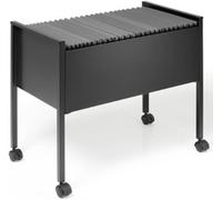 Chariot pour dossiers suspendus 'Economy 80', noir