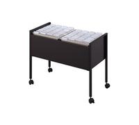 Durable Duo Classement pour Dossier suspendu Standard 100 Argent métallisé