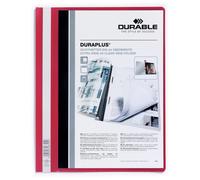 DURABLE Chemise à lamelle DURAPLUS – A4 – rouge
