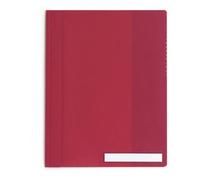 Chemise à lamelle, A4, PVC, rouge