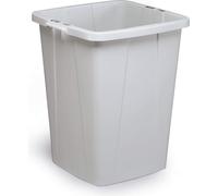 DURABLE Conteneur à déchets DURABIN® 90L carré, Gris, 1800474050