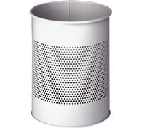 DURABLE Corbeille à papier METALL, ronde, 15 litres, grise