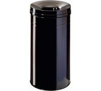 DURABLE Corbeille anti-feu SAFE+ 30L ronde, Noir, 332601