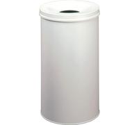Corbeille à papier anti feu pour professionnels 60 litres - Gris